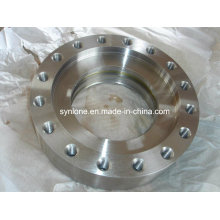 Flange comum do anel de aço inoxidável com fazer à máquina do CNC